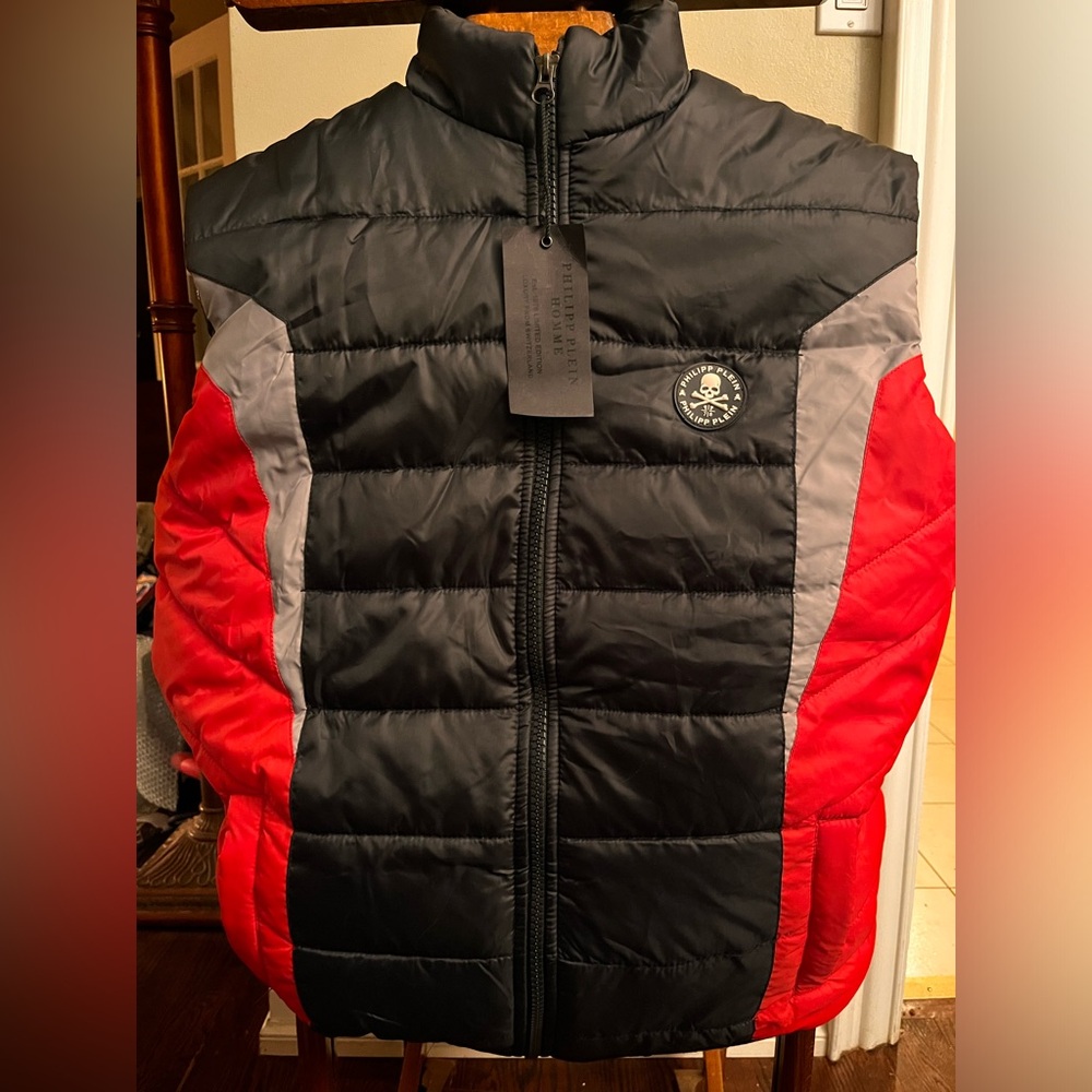 Phillipp Plein Menโs Vest NWT. XXL